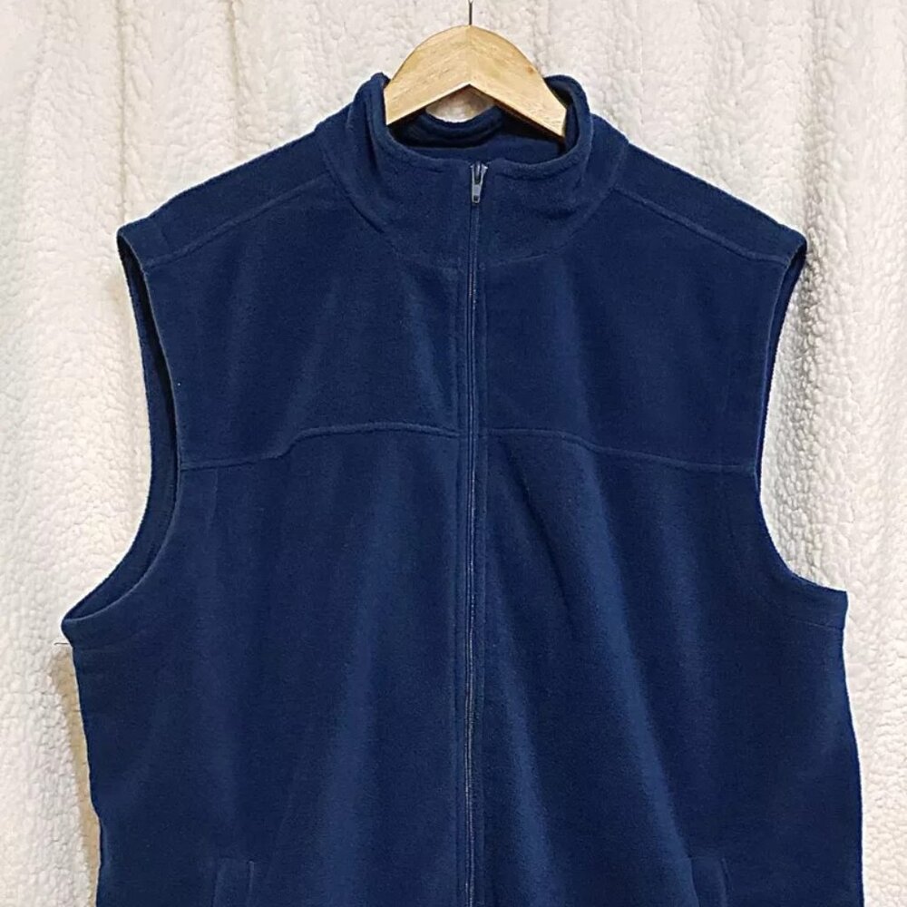 Arctic Bear full zip fleece vest size XL